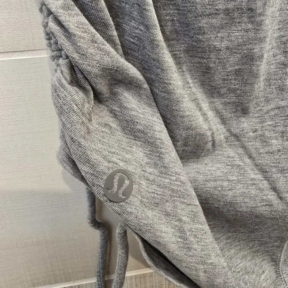{8} Lululemon Cinch It Tank Dress Heathered Grey - Picture 8 of 9